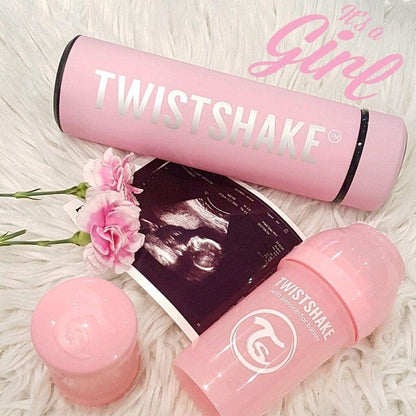 Termo Twistshake Para Líquidos Térmico 420 Ml 14 Oz Acero