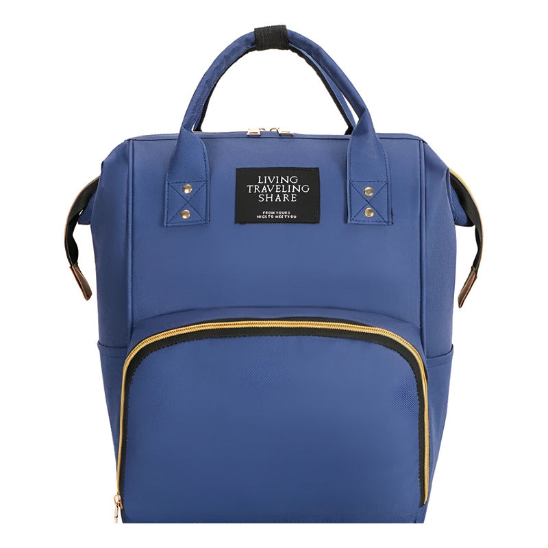 Pañalera Multinfuncional Bebe Mochila Morral Bolso 6 Colores