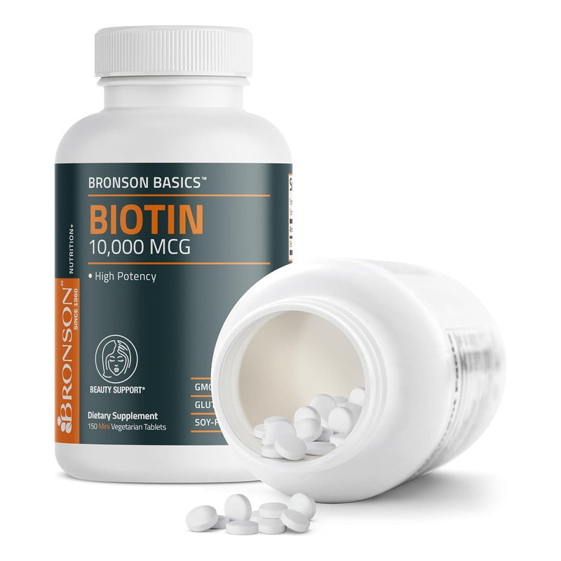 Biotin Biotina Bronson 10000