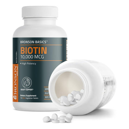 Biotin Biotina Bronson 10000