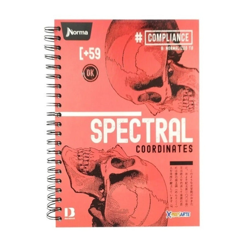 Cuaderno Argollado Cuadriculado Xpresarte 175 Hojas Durabook
