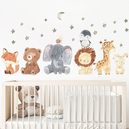 Sticker Vinilos Decorativos Adhesivos Infantiles Safari