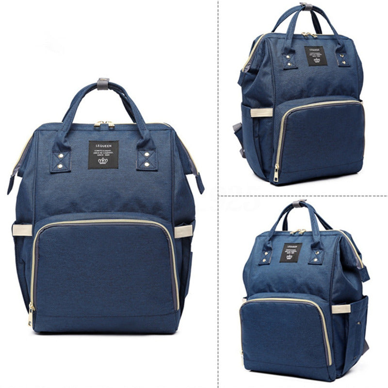 Pañalera Multinfuncional Bebe Mochila Morral Bolso 6 Colores