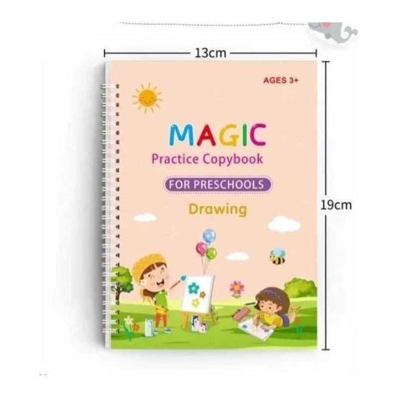 Cuadernos Mágicos Reutilizables Aprender Escribir Caligrafía