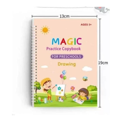 Cuadernos Mágicos Reutilizables Aprender Escribir Caligrafía