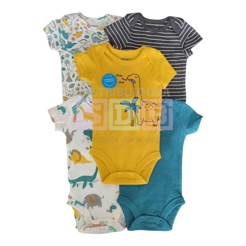 Set 5 Bodys Bodies Carters Bebé Niño Niña Mamelucos