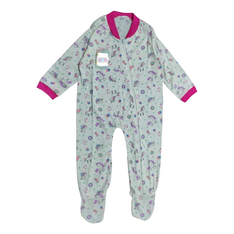 Pijama Enteriza Para Bebe Niño Niña Diseños Varios
