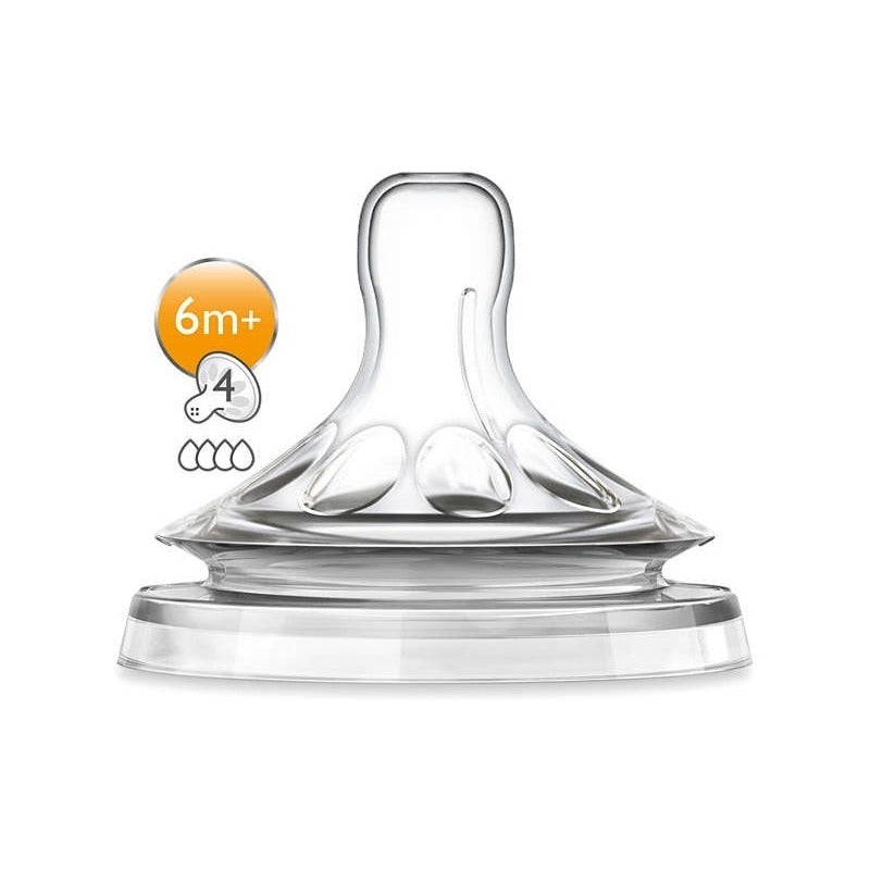 Chupos Tetinas Teteros Avent Natural Etapas 1m+ 3m+ 6m+