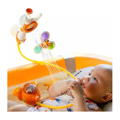 Ducha Duchita Regadera Juguete Submarino Baño Bebe Bañera Naranja