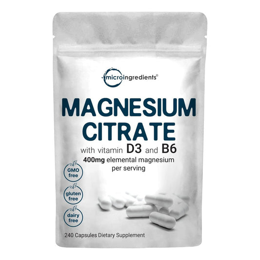 Citrato De Magnesio D3 B6 X240