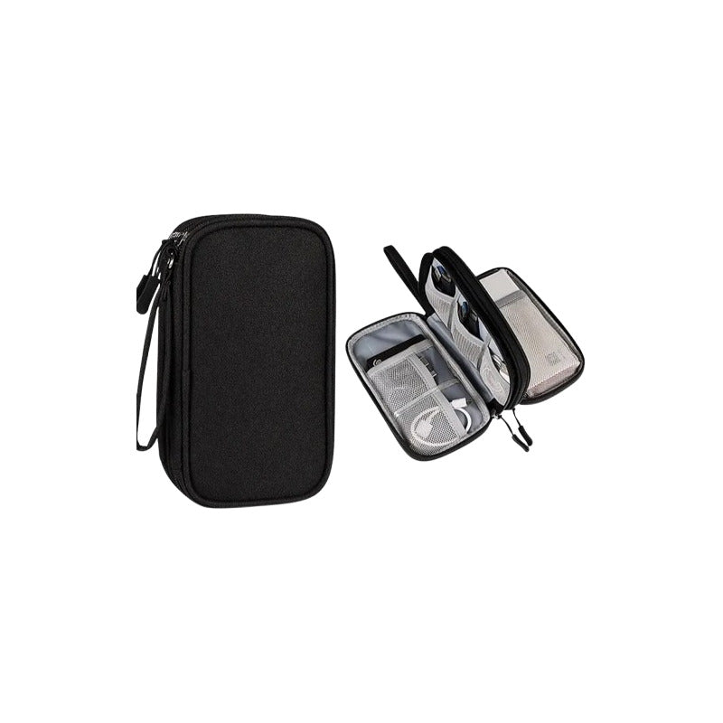 Organizador Cables Estuche Accesorios Electronicos Doble