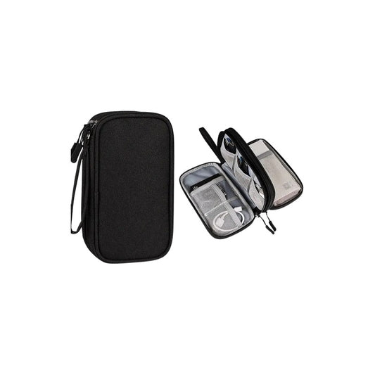 Organizador Cables Estuche Accesorios Electronicos Doble