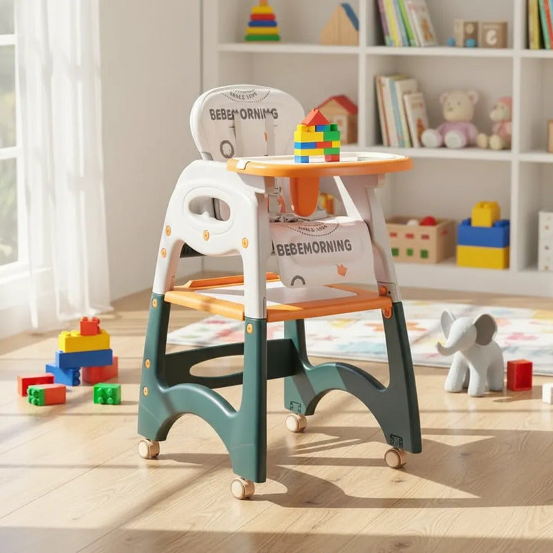 Silla Comedor Bebe Escritorio Lego 3 En 1 Mesa Silla 0020