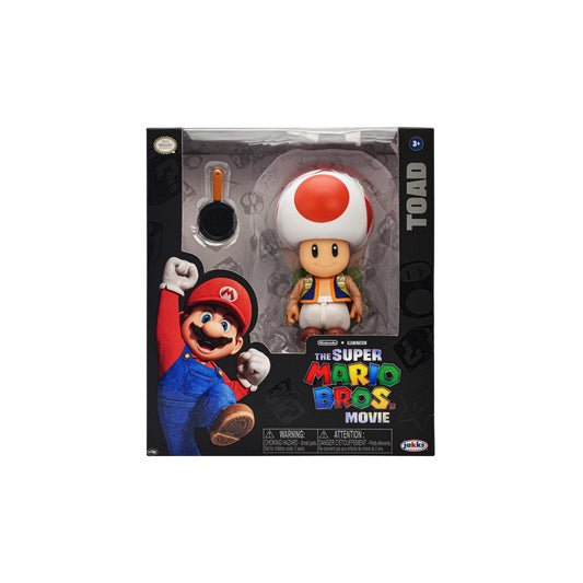 Figura Accion Toad Super Mario Movie Jakks Pacific Nintendo