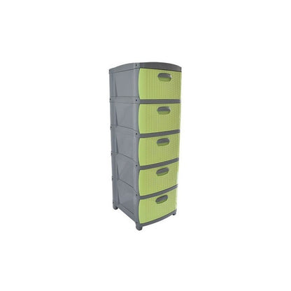 Cajonero Organizador Dubai 5 Gavetas Gavetero Plástico