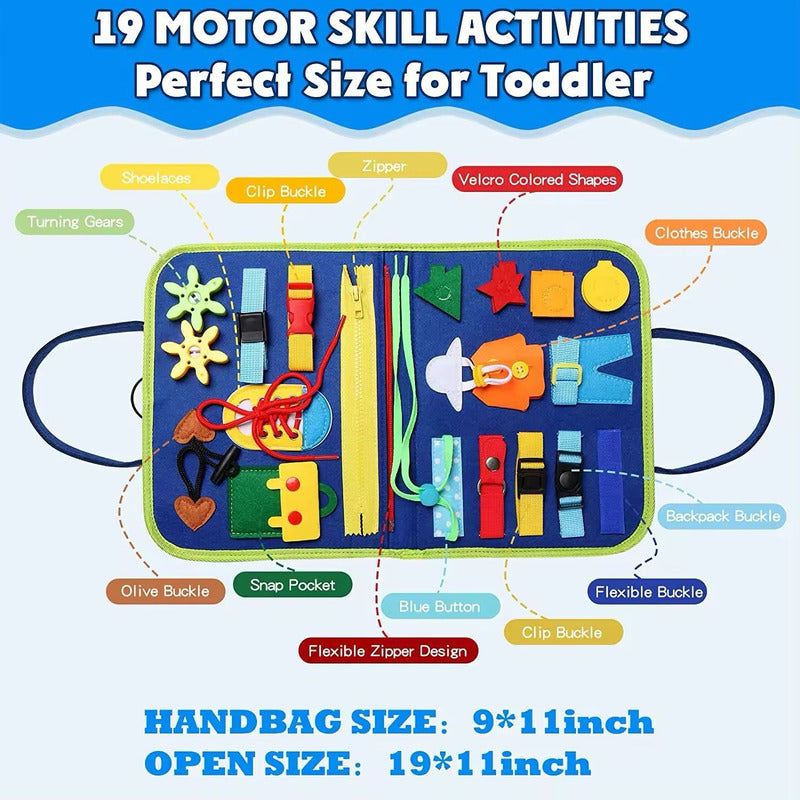 Libro Educativo De Actividades Sensoriales Montessori Niños