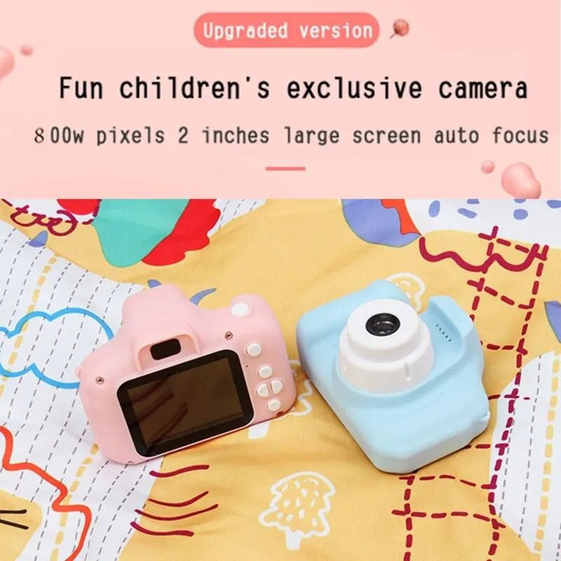 Mini Cámara Digital Infantil Para Niños Niñas Fotos Videos