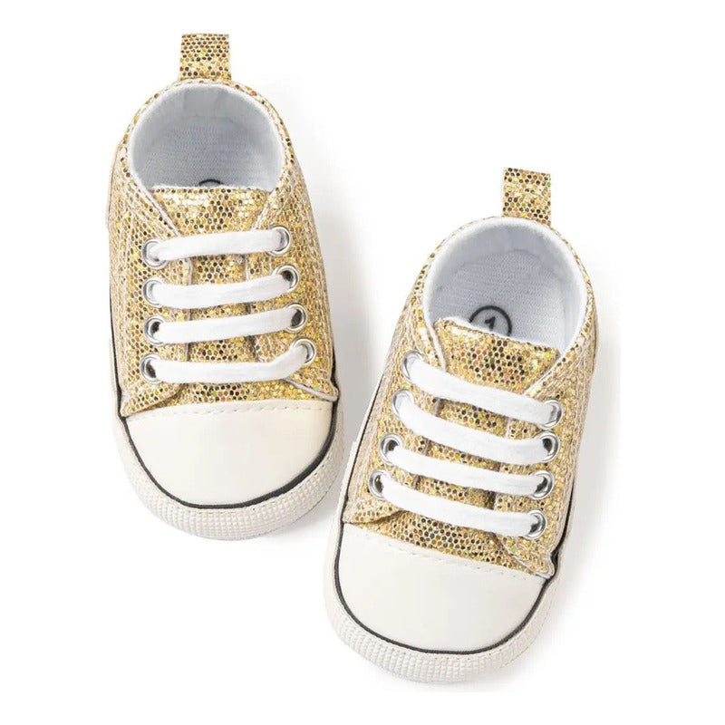 Zapatos Tennis Suela Blanda Para Bebes Niñas Y Niños