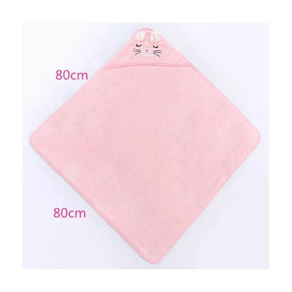 Toalla Manta Cobija Bebe Niños Suave Con Capota Multiusos
