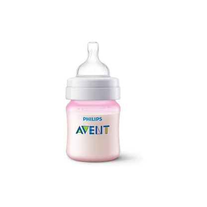 Tetero Avent Biberon 4 Oz 125ml Classic+ X1 0m+ Rosado