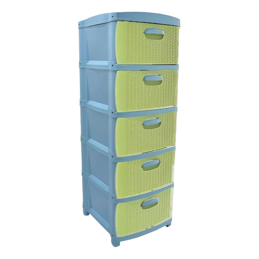 Cajonero Organizador Dubai 5 Gavetas Gavetero Plástico