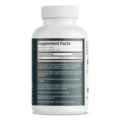 Biotin Biotina Bronson 10000