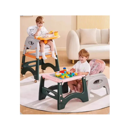 Silla Comedor Bebe Escritorio Lego 3 En 1 Mesa Silla 0020
