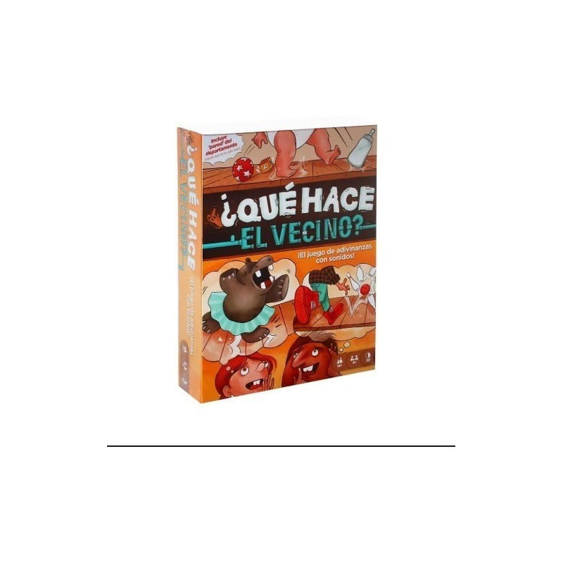 Juego De Mesa Familiar Que Hace El Vecino? Original Mattel