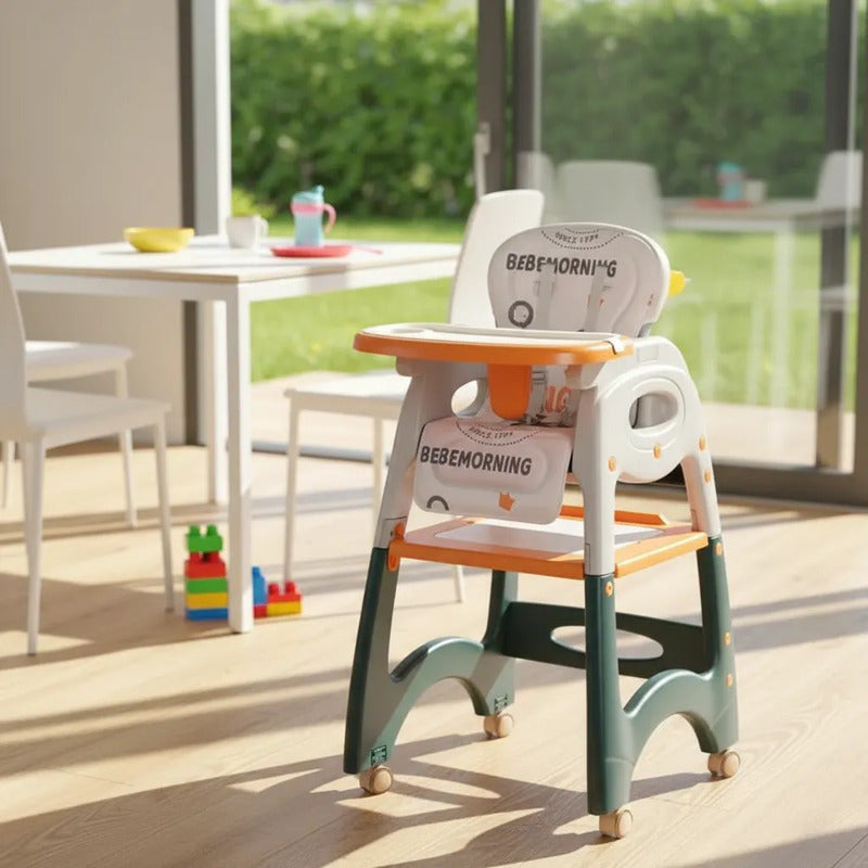 Silla Comedor Bebe Escritorio Lego 3 En 1 Mesa Silla 0020