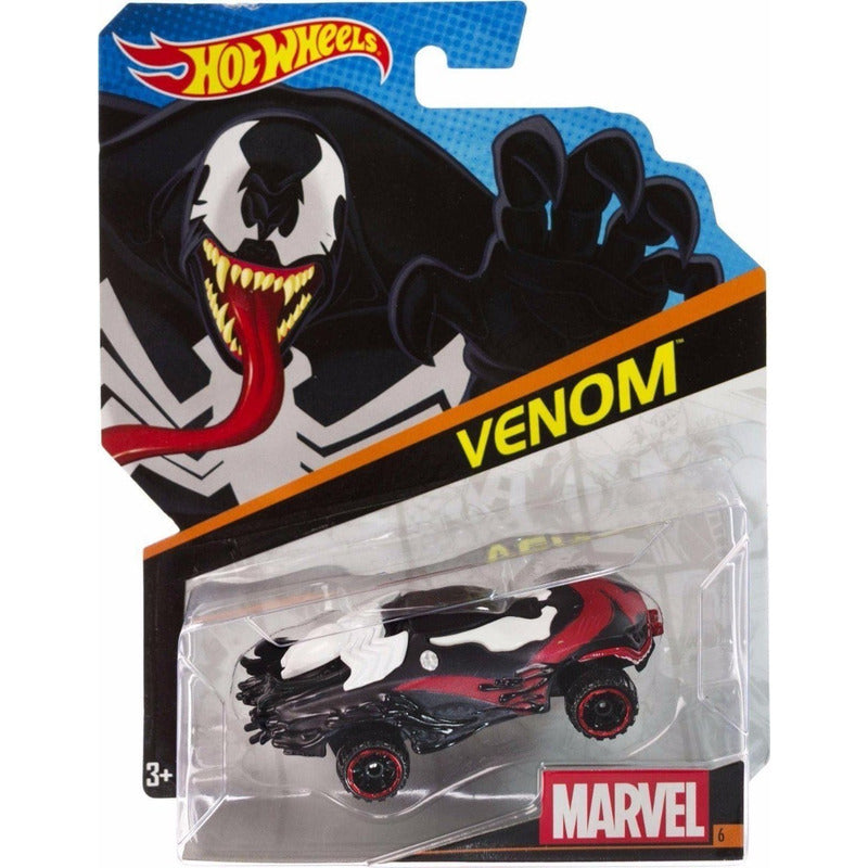 Carrito Carro Hot Wheels Marvel Red Skull Colección