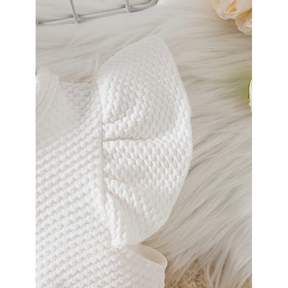 Conjunto Vestido Bebe Niña Elegante Bautizo Cortejo Chaqueta