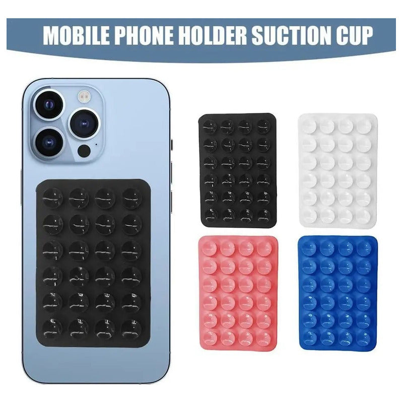 Soporte Tripode Celular Adhesivo Chupas Silicona Succión