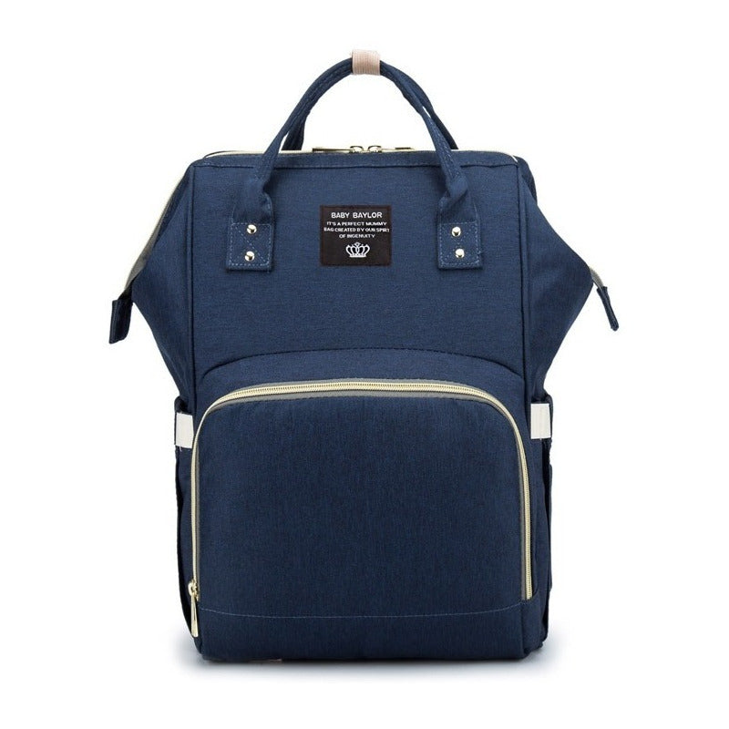 Pañalera Multinfuncional Bebe Mochila Morral Bolso 6 Colores