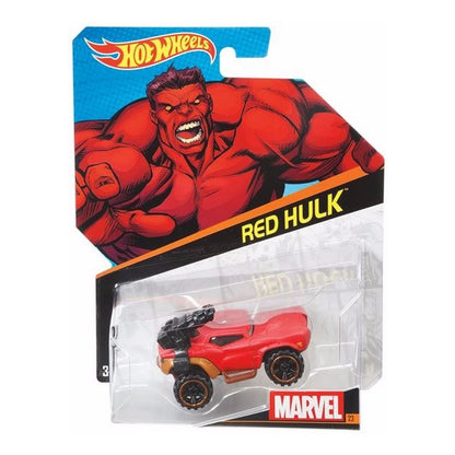 Carrito Carro Hot Wheels Marvel Red Skull Colección