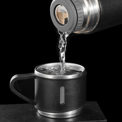 Termo De Agua Caliente Fria Cafe Termicos Acampar 3 Tazas