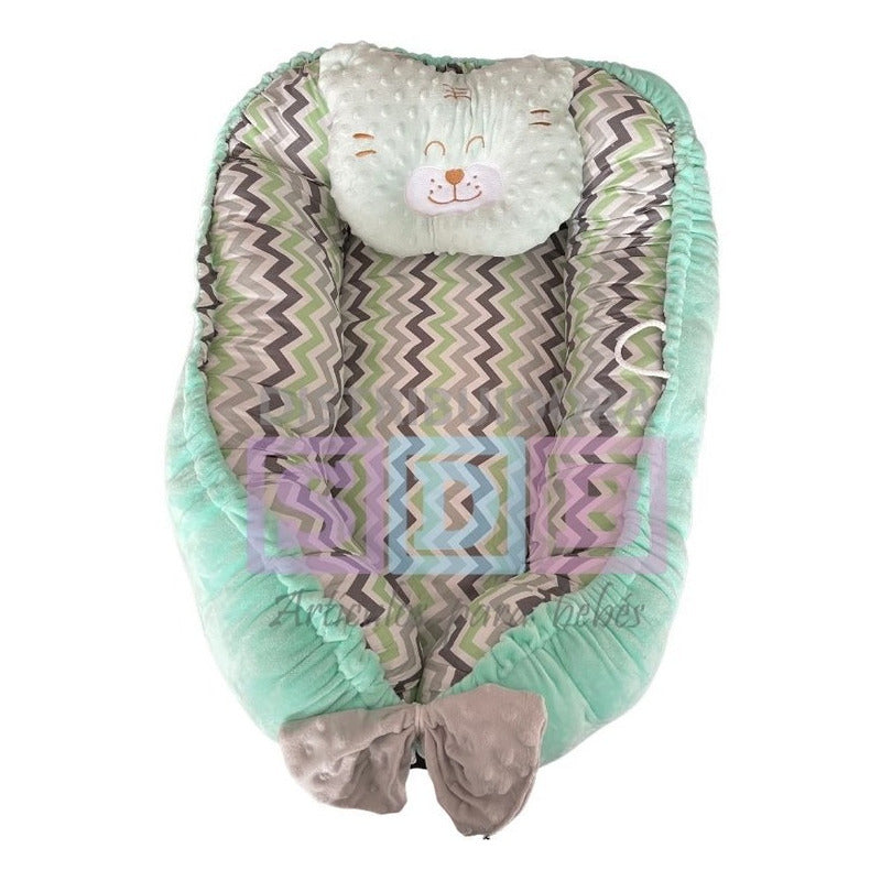 Cojin Nido Bebe Varios Diseños Antialergico Envío Gratis