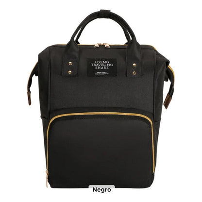 Pañalera Multinfuncional Bebe Mochila Morral Bolso 6 Colores