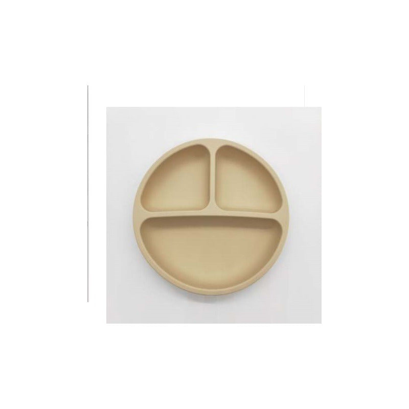 Plato Silicona Bebe Con Divisiones Antideslizante Chupas