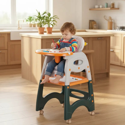 Silla Comedor Bebe Escritorio Lego 3 En 1 Mesa Silla 0020