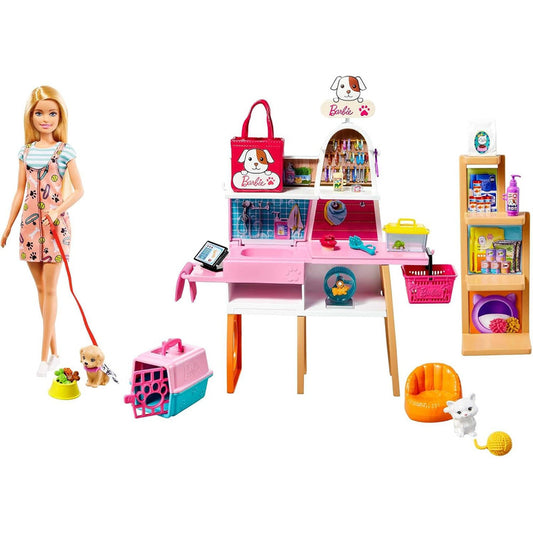 Barbie Tienda Para Mascotas Incluye Accesorios