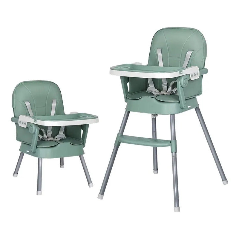 Silla Comedor Bebe Alta Plegable Portatil 3 En 1 Alturas