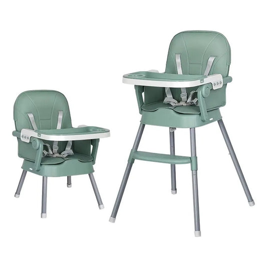 Silla Comedor Bebe Alta Plegable Portatil 3 En 1 Alturas