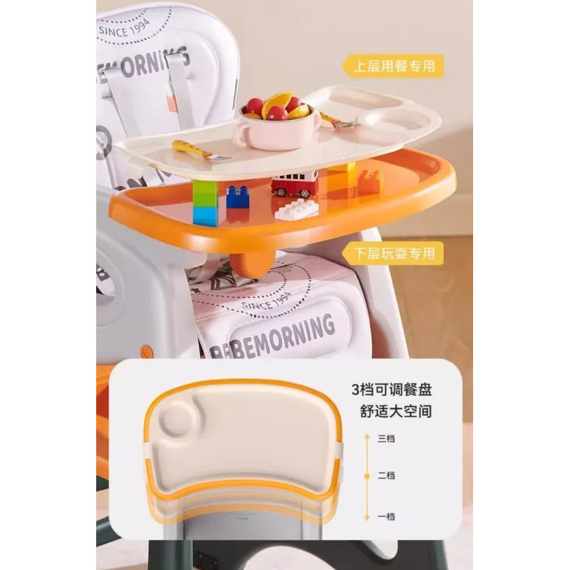 Silla Comedor Bebe Escritorio Lego 3 En 1 Mesa Silla 0020