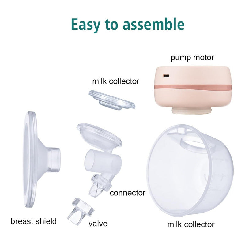 Extractor Leche Eléctrico Portátil Inalámbrico + Adaptadores