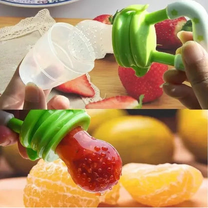 Chupo Chupete Alimento Para Bebe Fruta Mamila Silicona