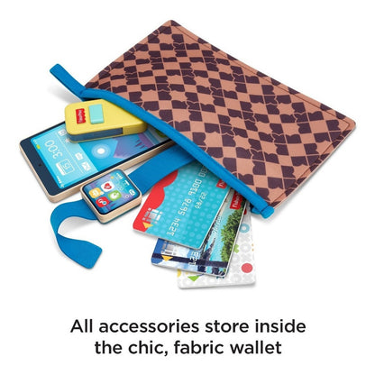 Mi Primera Cartera Bolso Fisher Price Juguete Smartphone