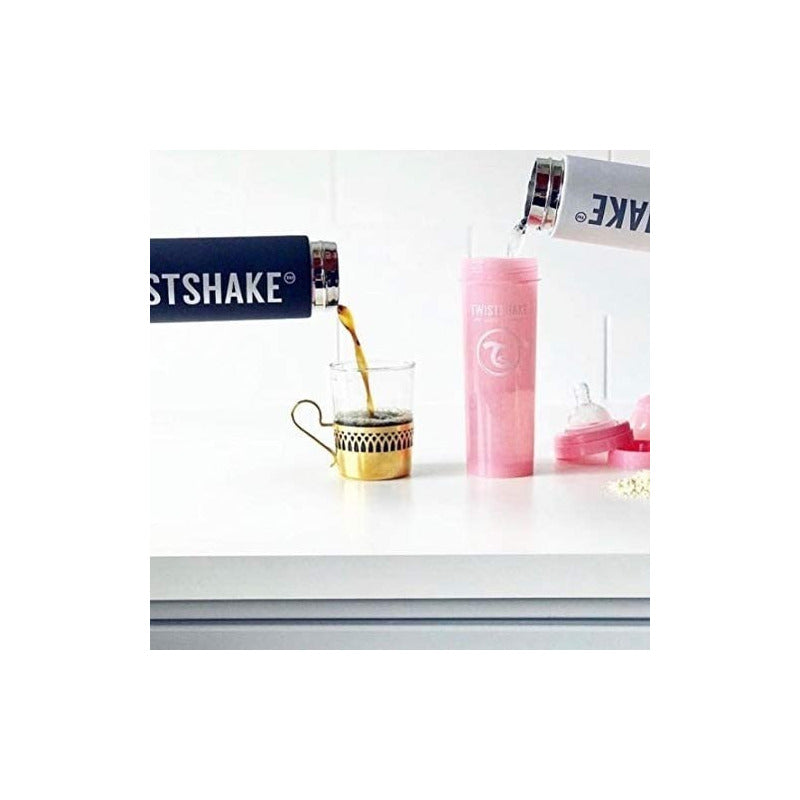 Termo Twistshake Para Líquidos Térmico 420 Ml 14 Oz Acero
