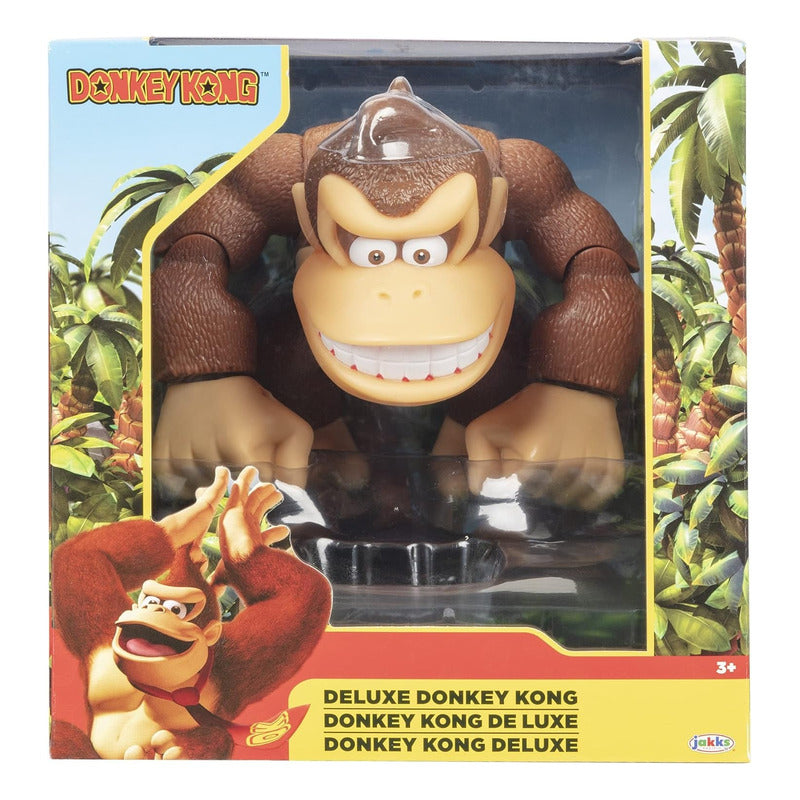 Figura Donkey Kong Deluxe Nintendo Jakks Pacific Original