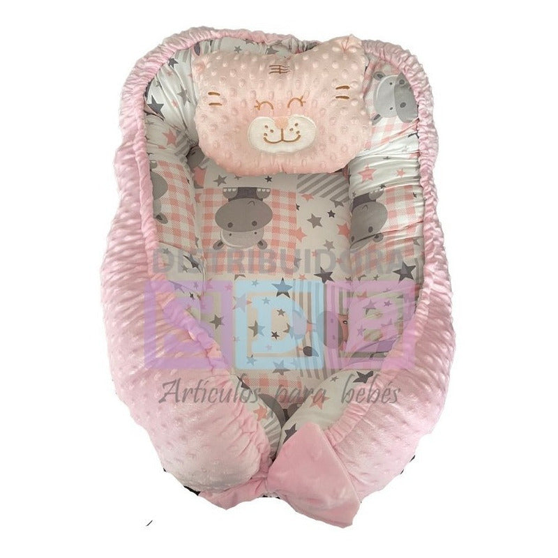 Cojin Nido Bebe Varios Diseños Antialergico Envío Gratis
