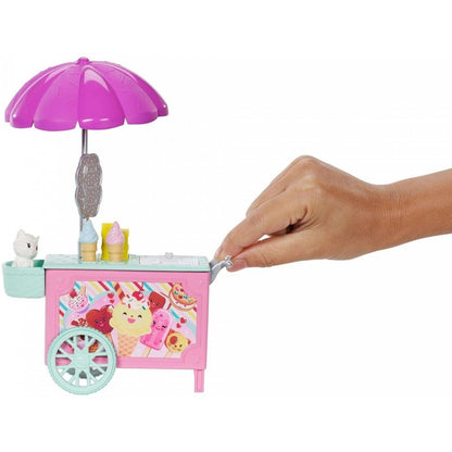 Barbie Club Chelsea Heladeria Carrito De Helado